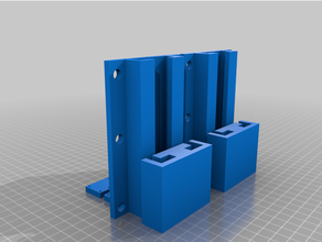sürgülü raylar 3d print model - Mito3D