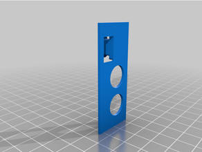 montaggio rack cavo serrature bmd micro convertitore bi 19 pollice magia nera design hdmi proav USB 3d print model - Mito3D