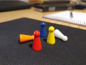 playing piece boardgame board game 3d print model - Mito3D