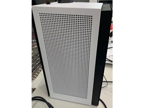 nzxt h1 ventilateur support refroidissement monter 3d print model - Mito3D
