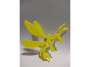 takım kart bal arısı günah Aguij sem cehennem iğrenç 3d print model - Mito3D