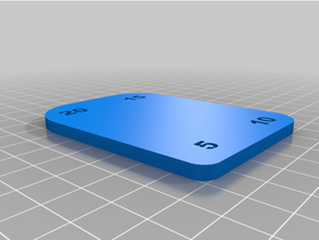 corner - radius templates drawing template 3d print model - Mito3D