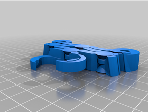 rapelling hook v1 3d print model - Mito3D
