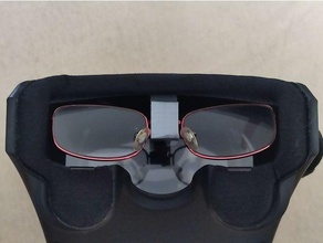 eachine ev800d glasses holder 3d print model - Mito3D