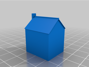concesso mini piccolo Casa miniatura modello Tommaso amici treno 3d print model - Mito3D