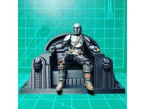 boba fett's throne fetts mandalorian star wars fett 3d print model - Mito3D