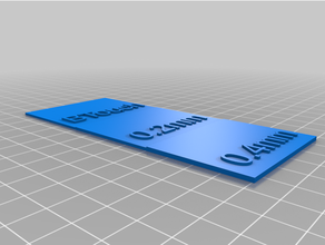Bltouch yükseklik kalibrasyon ölçü v1 3d print model - Mito3D