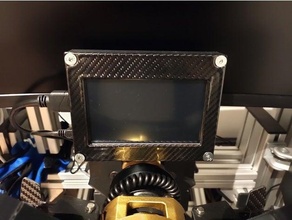 sim racing dashboard display fanatec hdmi simracing 3d print model - Mito3D
