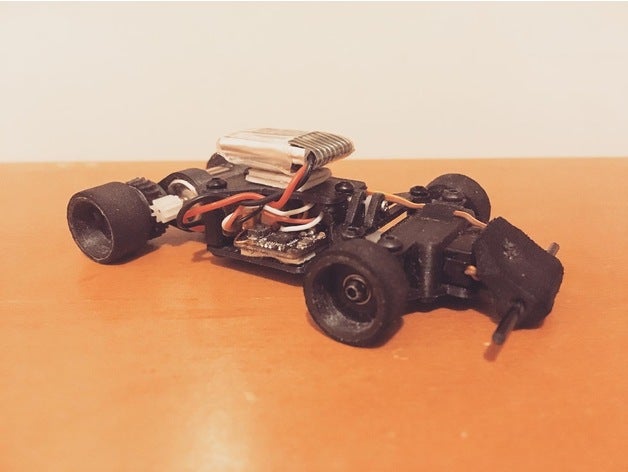 1 43 Mikro rc Wagen v1 3D print model - Mito3D