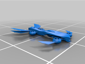 dirigeable donjons dragons fantaisie skyship 3d print model - Mito3D