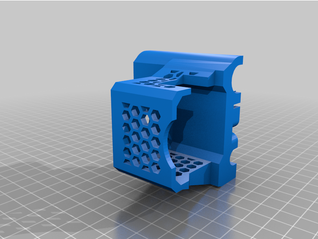 x carriage e3d titã aero luz 3D print model - Mito3D