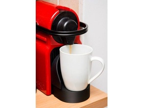 nespresso inissia stand coffee 3d print model - Mito3D