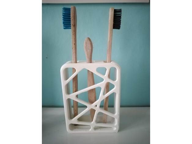 diş fırçası Kulp destek 3D print model - Mito3D