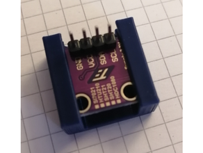 hdc1080 humidity & temperature sensor cover arduino moisture 3d print model - Mito3D
