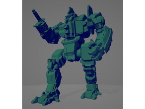 centuwion colección commissarharris americano mecha fightmech fighttech 3d print model - Mito3D
