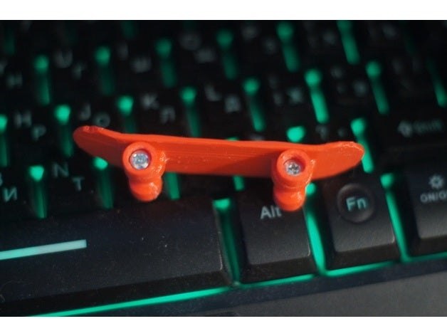 miniatura skateboard 3D print model - Mito3D