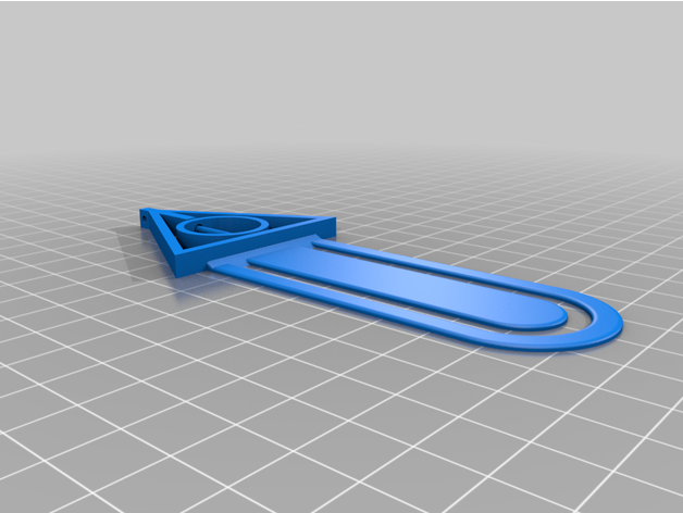 harry potter bookmark 3D print model - Mito3D