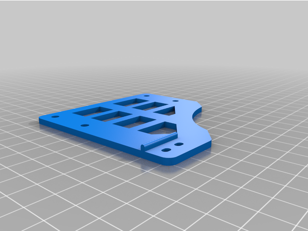 Bett Kabelkette anycubic i3 Mega bett druckbett kabel schleppkette 3D print model - Mito3D