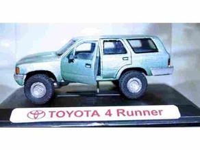 Toyota 4 runner 3d print model - Mito3D