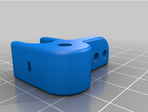 tube holder kp3s kingroon 3d print model - Mito3D