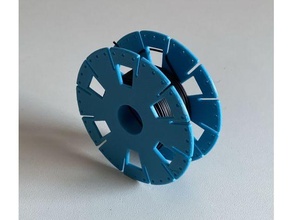 small spool 1mm rubber cord band 3d print model - Mito3D