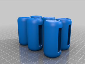 fake battery flickering candles candle 3d print model - Mito3D