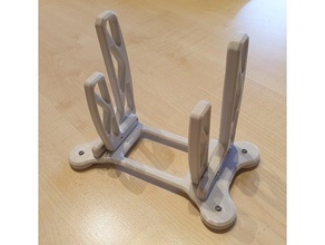 modified base laptop stand 3d print model - Mito3D