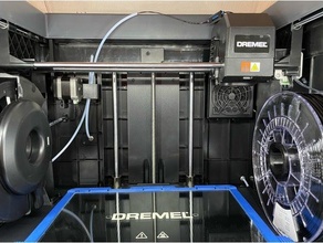 dremel 3d45 spool 750g holder 200 55 mm spool 3d45 3d45 filament 3d print model - Mito3D