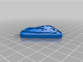 elite explorer keychain 3d print model - Mito3D