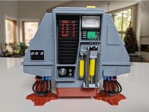 silent running drone painting required character robots 3d print model - Mito3D