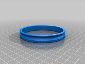 kwtt dry glove - cuff ring 3d print model - Mito3D