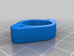 indymill z-axis bearing holder 3d print model - Mito3D
