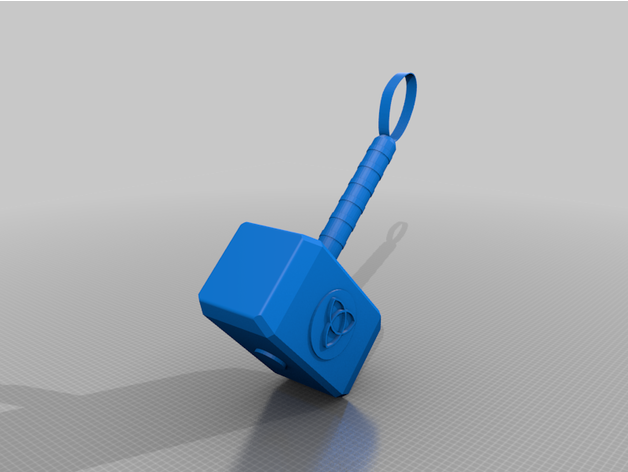 martillo thor thors hammer 3D print model - Mito3D