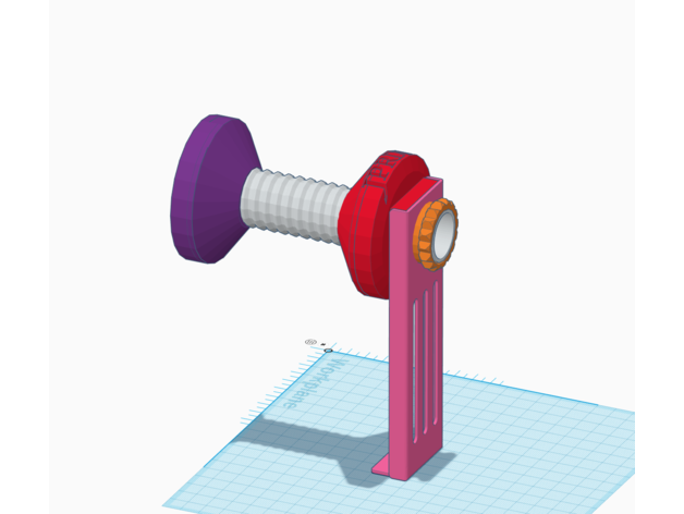 jprdd ender 3 Pro carrete soporte v20 filamento 3D print model - Mito3D