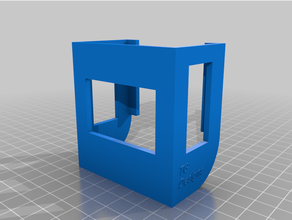tragbar Eis Maschine Scoop Halter Unterstützung 3d print model - Mito3D