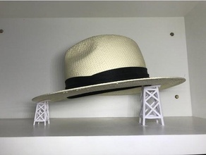 Pylon Hut Stand reinigen elegant schick schnell Haushalt einfach 3d print model - Mito3D