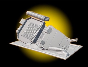vite attaque transport débris légion étoile guerres 3d print model - Mito3D