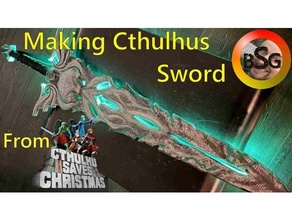 cthulhus épée cthulhu 3d print model - Mito3D