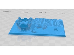 gi joe tactical holo table surface 3d print model - Mito3D