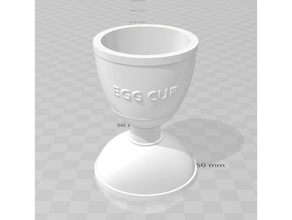 sencillo huevo taza 3d print model - Mito3D