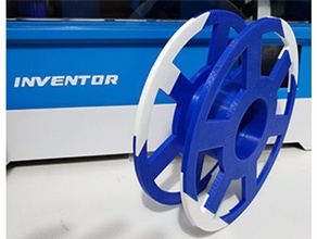 carretel original bobine flashforge inventeur filament standard 3d print model - Mito3D