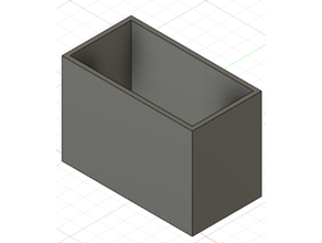 box & lid 90mm storage 3d print model - Mito3D