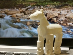 pazzo gambe flessibile cavallo azione figura puledro Bambola azienda agricola animale domestico playset posabile giocattolo 3d print model - Mito3D