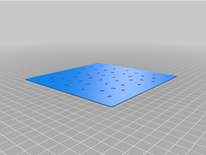 estêncil granulados arte construindo papel construir estampagem 3d print model - Mito3D