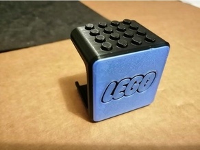 ender 3 x axis cubierta carcasa funda Lego logo 3d print model - Mito3D