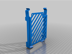 dell optiplex ssd drive cage mount 3d print model - Mito3D