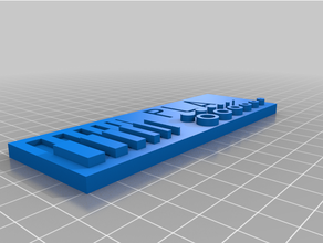 basic pla tester 3d print model - Mito3D