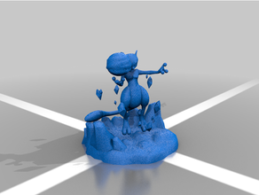 mewtwo miauler pokeball Pokémon 3d print model - Mito3D