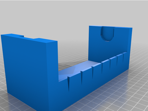 simples projeto fio carretel suporte transportadora tábua pão 3d print model - Mito3D