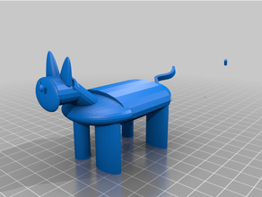 famiglia memoria progetto husky animali domestici 3d print model - Mito3D
